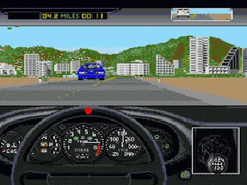 Test Drive II - The Duel (USA, Europe) (Unl) screen shot game playing